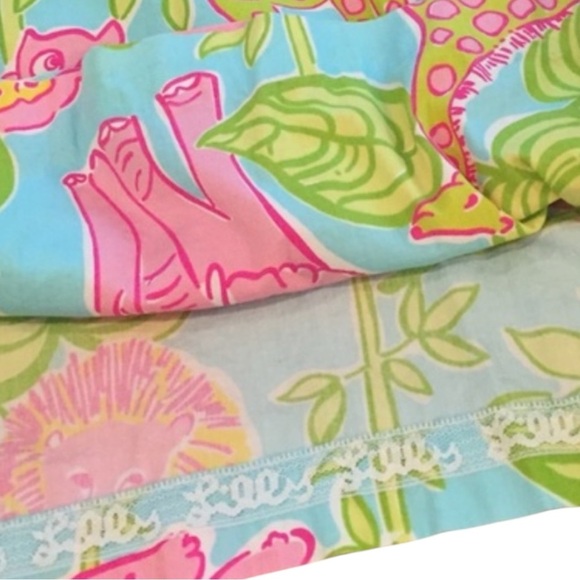 LILLY PULITZER San Diego Zoo Print Wrap Skirt Size 2 -- ADORABLE!!! - Picture 7 of 10